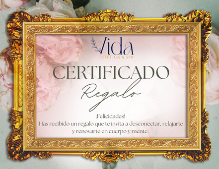 Certificado de Regalo