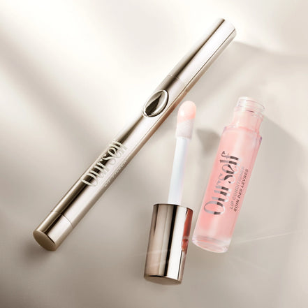 OURSELF THE LIP PLUMPING AND ENHANCING REGIMEN Fuller Lips + Glossy Finish